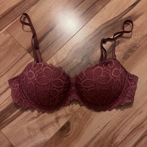 Victoria's Secret Pink Lace Push-Up Bra